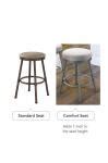 Image result for 24 Inch Backless Swivel Bar Stools
