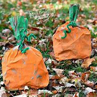 Image result for Paper Bag Pumpkin