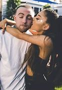 Image result for Ariana Grande Kisses Mac Miller