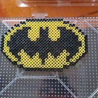 Image result for Batman Pony Beads Keychain