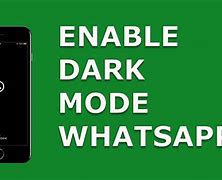 Image result for Whats App Dark Mode iPhone