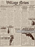 Image result for Old Newspaper Drawing