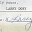 Image result for Larry Doby Signed