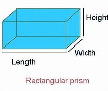 Image result for Rectangular Prism Cm