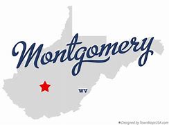 Image result for Map of Montgomery WV