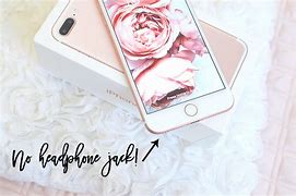 Image result for Rose Gold iPhone 7 Plus Headphones