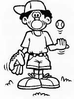 Image result for Baseball Mitt Cartoon