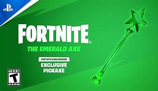 Image result for Emerald Pickaxe Fortnite