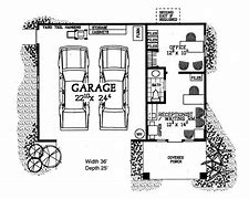 Image result for Garage with Office Floor Plan