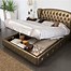 Image result for Queen Floating Bed Frame with Drawers