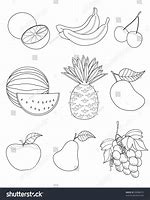 Image result for Fruits Outline
