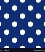 Image result for Blue with White Polka Dots
