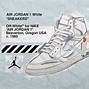 Image result for Off White Sneaker Template