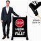 Image result for Weighted Valet Signs