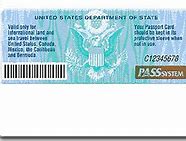 Image result for Us Passport Size