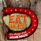 Image result for Retro Eat Apple Metal Sign