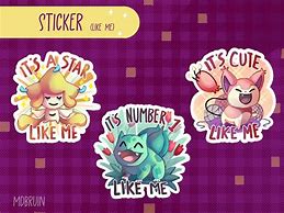 Image result for Pokémon Stickers