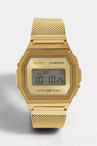 Image result for Gold Digital Watch