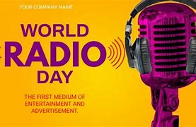 Image result for World Radio Day Poster
