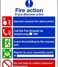 Image result for Fire Extinguisher Sticker Signs