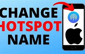 Image result for iPhone Hotspot Name Change