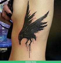 Image result for Gothic Raven Tattoo Designs