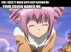 Image result for Anime Girl Smile Face Meme