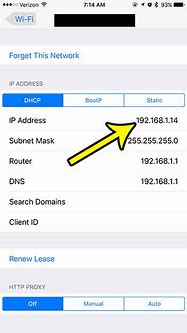 Image result for How to Find iPhone IP Address