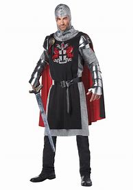 Image result for Medieval Knight Costumes for Men