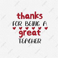 Image result for Thank You Teacher Vector
