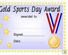 Image result for Sports Award Certificate Template