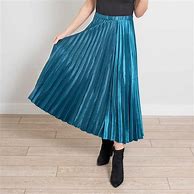 Image result for Silky Pleated Skirt
