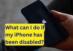 Image result for Disabled iPhone 6