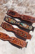 Image result for Tooled Leather Watch Bands