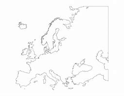 Image result for Old Europe Map Blank