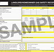 Image result for Gas Check Certificate