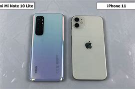 Image result for Xiaomi MI Note 10 vs iPhone 11