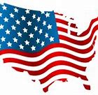 Image result for United States Map with Flag PNG