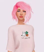 Image result for The Sims 4 CC Barney Costume