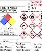 Image result for OSHA Spray Bottle Labels