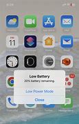 Image result for Battery Low Screen Shot