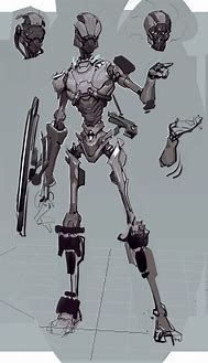 Image result for Killer Robot Concept Art