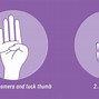 Image result for Hand Signal of No