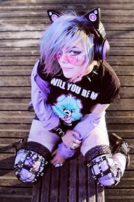 Image result for Kawaii Comfy Outfits Goth