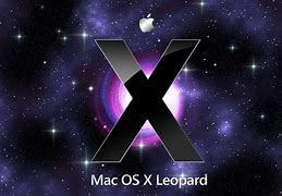 Image result for Mac OS Leopard Logo