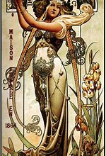 Image result for Art Nouveau Champagne Label