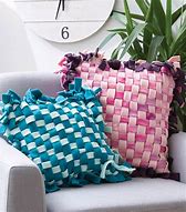 Image result for No Sew Fleece Pillow Pattern