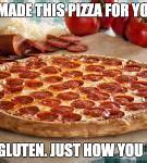 Image result for Plain Pizza Funny