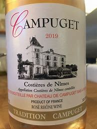 Image result for Campuget Costieres Nimes Tradition Blanc