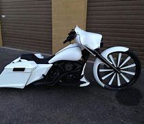 Image result for Custom Harley Baggers White